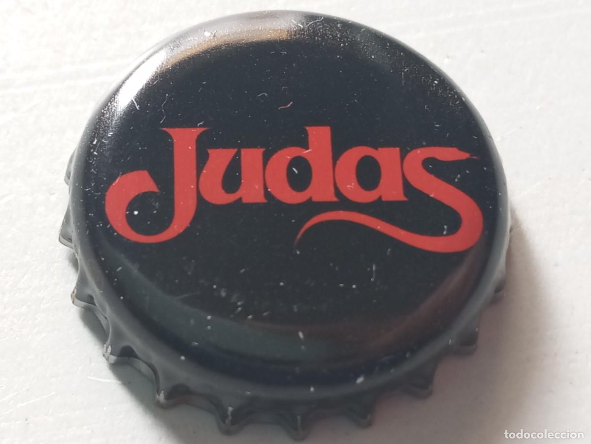 Collectionnisme de bi&egrave;res: Chapa tap&oacute;n corona de la cerveza belga JUDAS