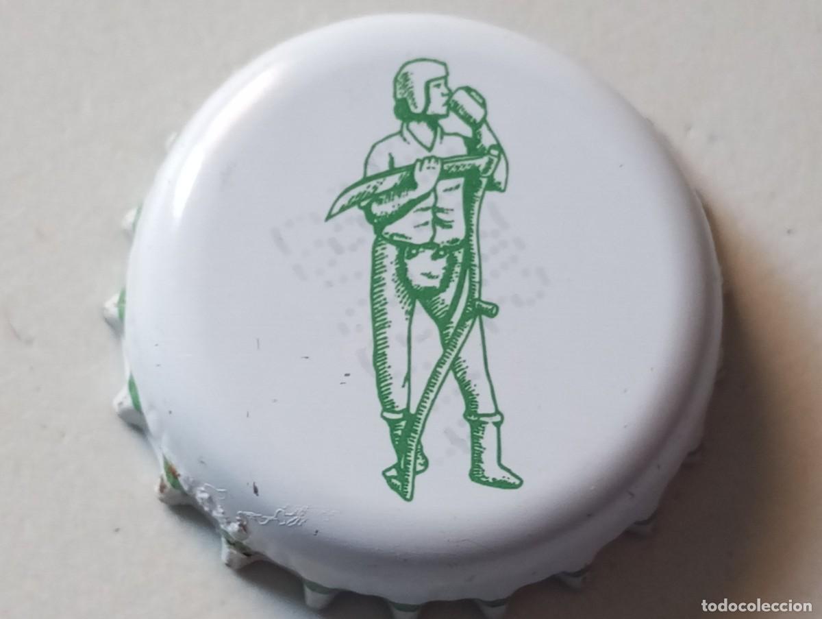 Collectionnisme de bi&egrave;res: Chapa tap&oacute;n corona de la cerveza belga SILLY SCOTCH