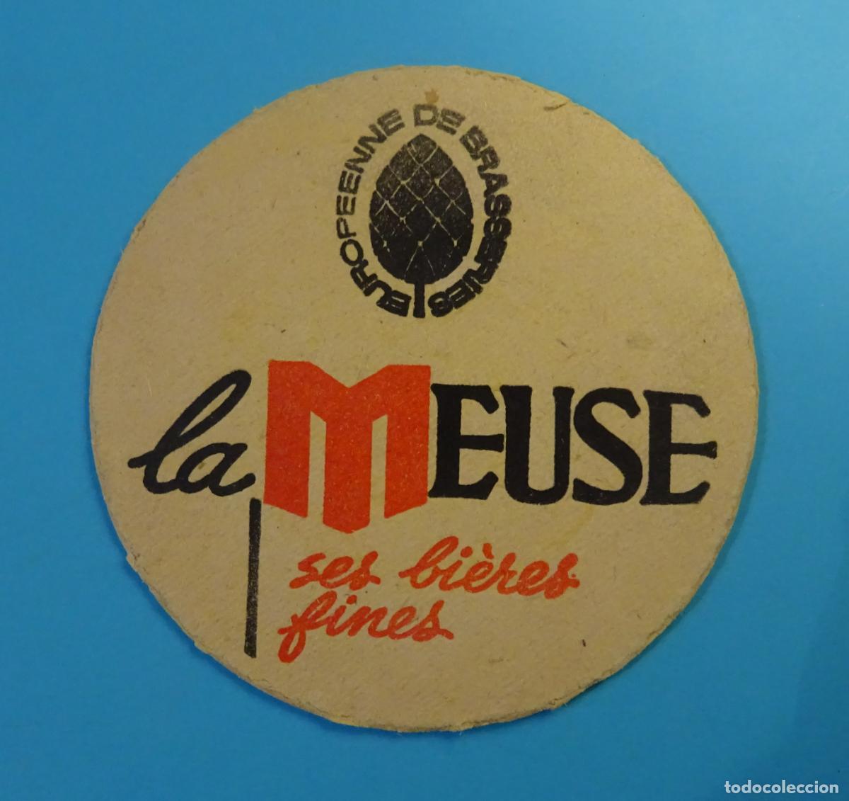 Colecionismo de cervejas: POSAVASOS DE CARTULINA GRUESA. CERVEZA LA MEUSE