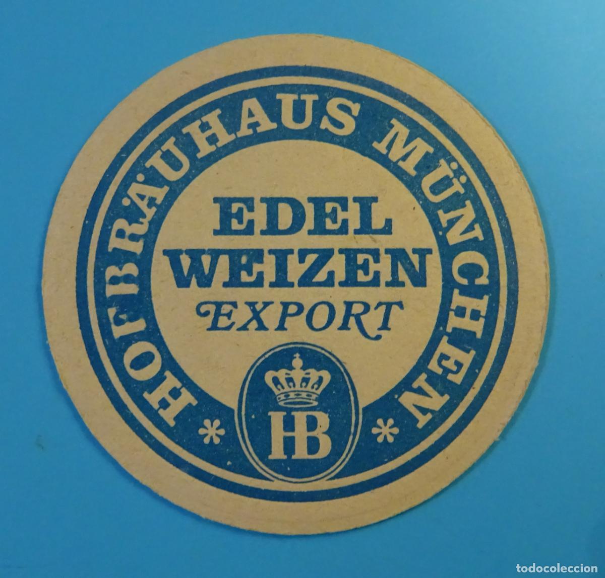 Colecionismo de cervejas: POSAVASOS DE CARTULINA GRUESA. CERVEZA HOFBRAUHAUS