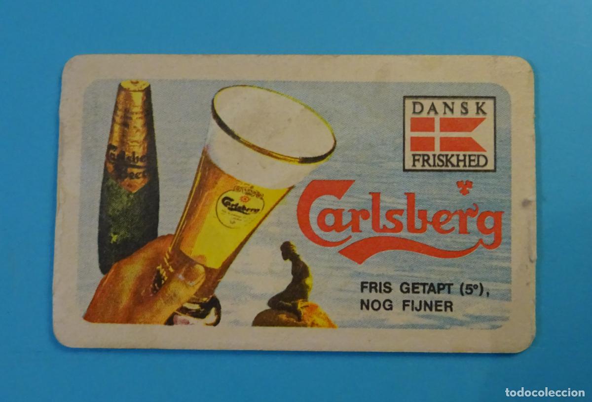 Colecionismo de cervejas: POSAVASOS DE CARTULINA GRUESA. CERVEZA CARLSBERG