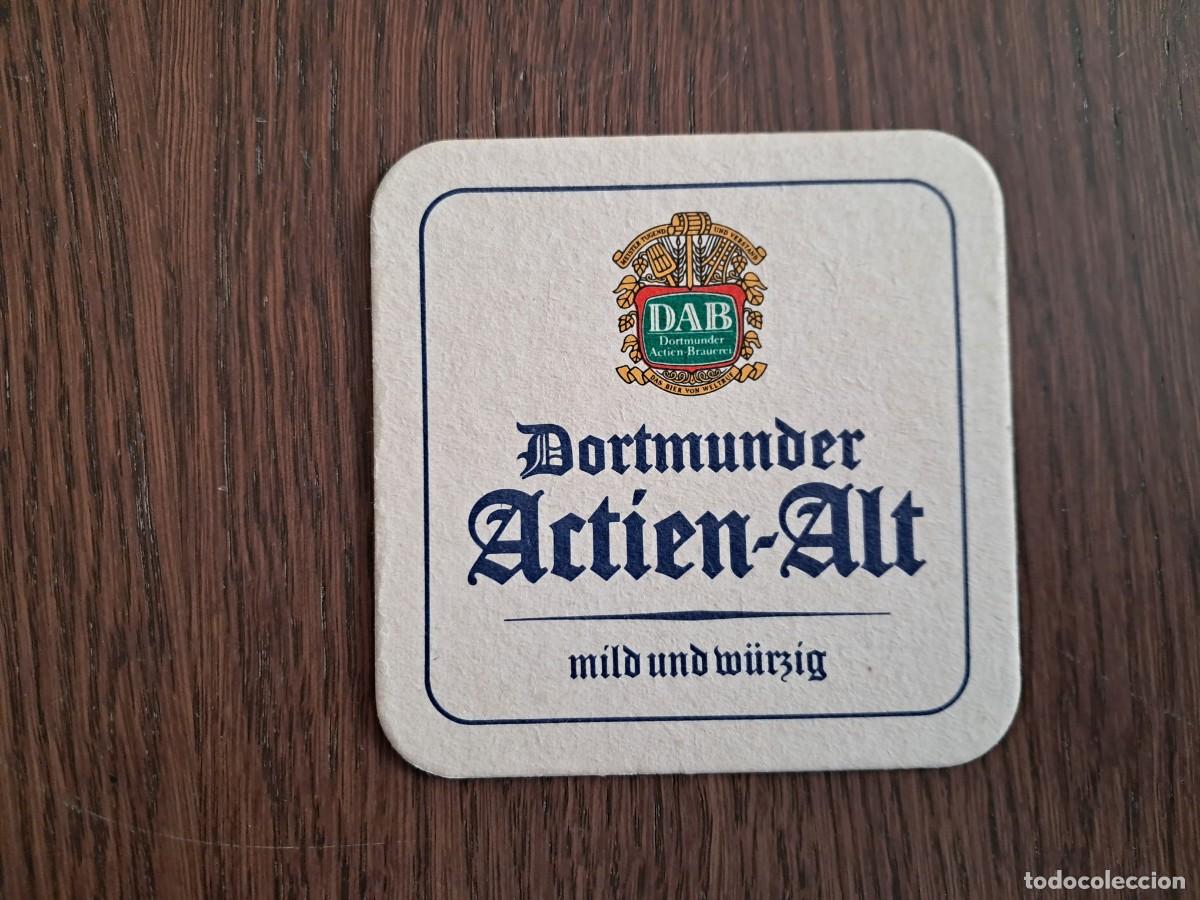 Collectable Beer: posavasos de cerveza, DAB, Dortmunder Alt bier.