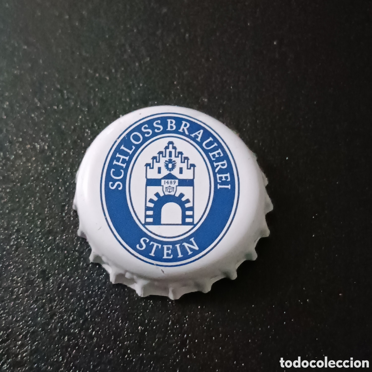 Collectable Beer: CERVEZA SCHLOSSBRAUEREI ESTEIN. CHAPA CERVEZA. CHAPA - TAPA - CORONA - CAPS- TAPON - GORRA CROWS.