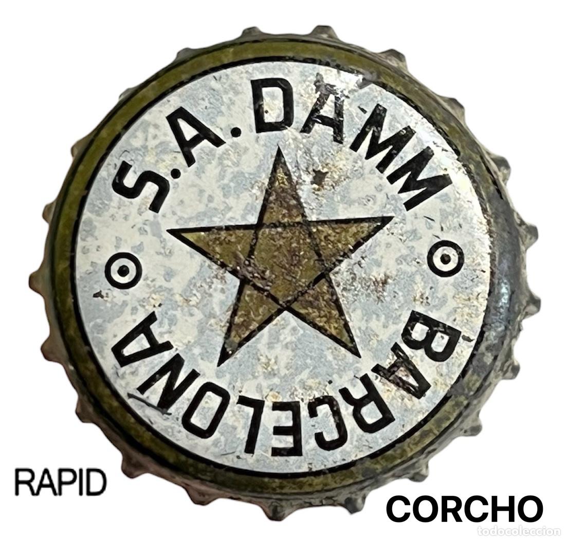 Colecionismo de cervejas: TAPON CORONA CHAPA BEER BOTTLE CAP KRONKORKEN TAPPI CAPSULE CERVEZA DAMM
