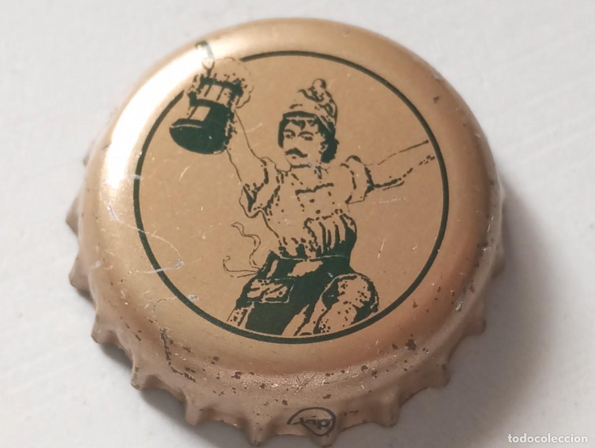 Collezionismo di birre: Chapa tap&oacute;n corona de la cerveza alemana BRAUSTOLZ