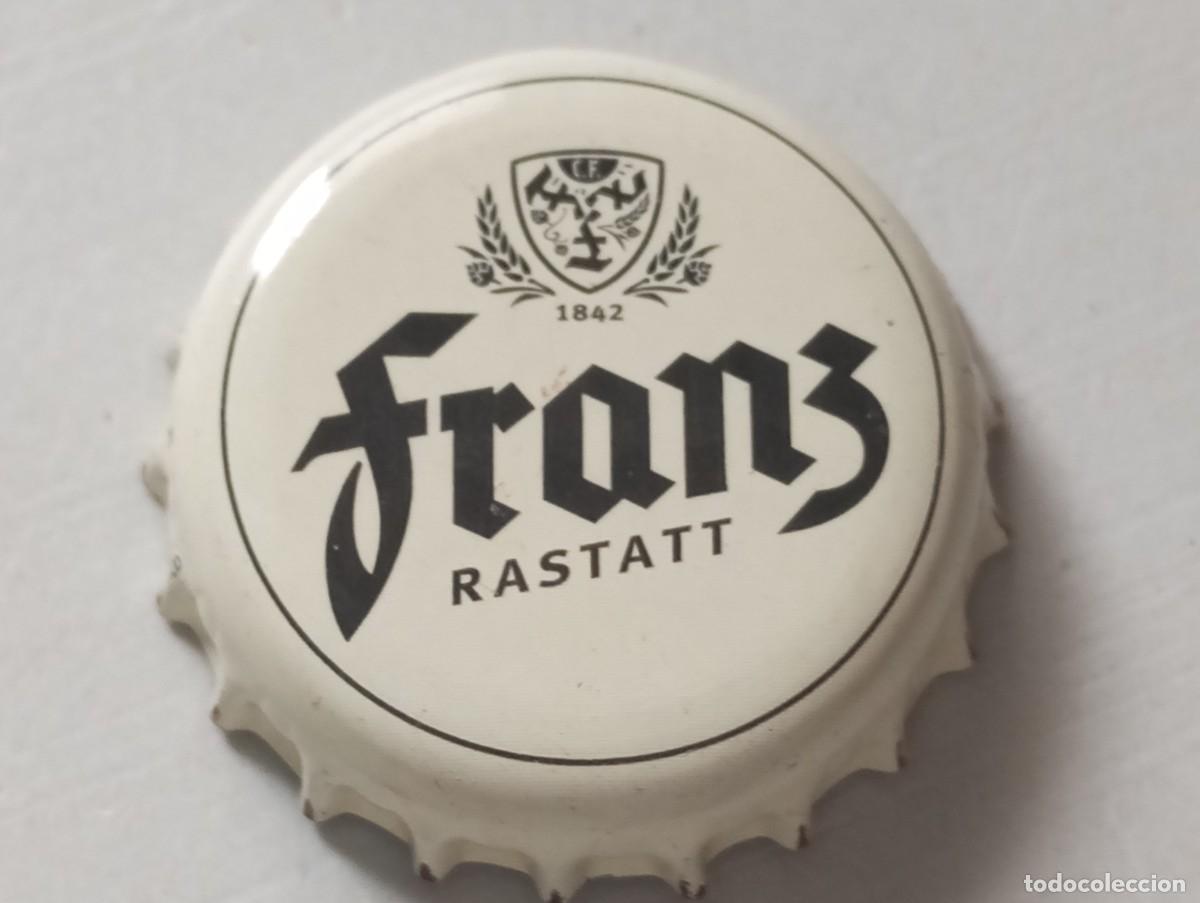 Collezionismo di birre: Chapa tap&oacute;n corona de la cerveza alemana FRANZ 1842 - RASTATT