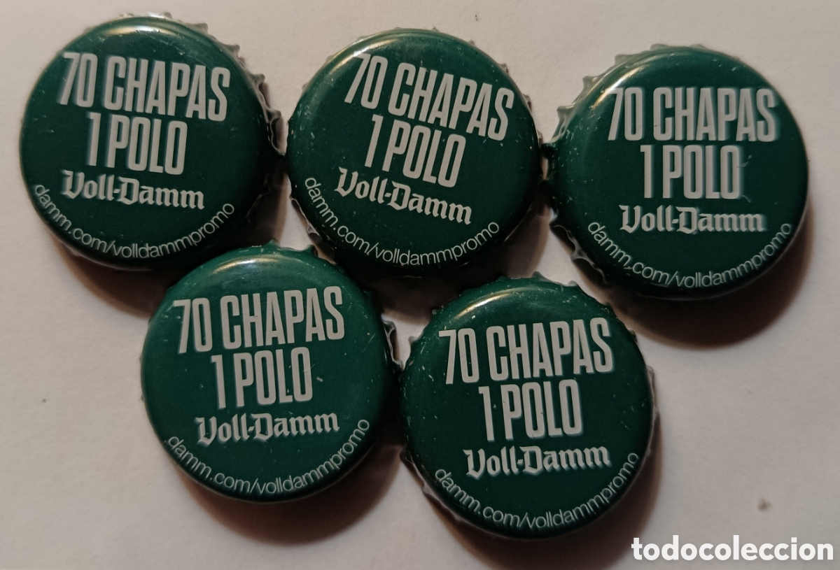 Coleccionismo de cervezas: LOTE CHAPAS VOLL-DAMM - Foto 1