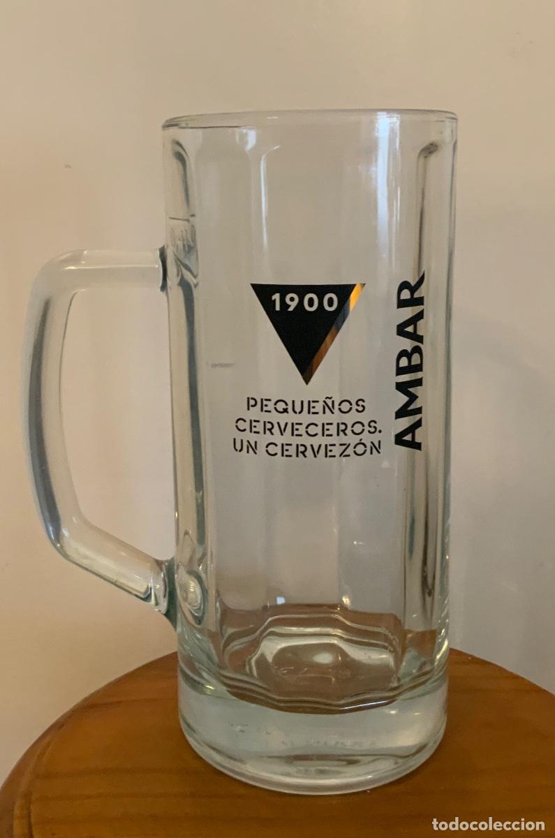 Coleccionismo de cervezas: JARRA CERVEZA &Aacute;MBAR 1900 - Foto 1