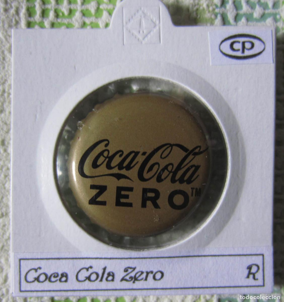 Coleccionismo de cervezas: CHAPAS TAPON CORONA CHAPA COCA COLA ZERO ZERO - Foto 1