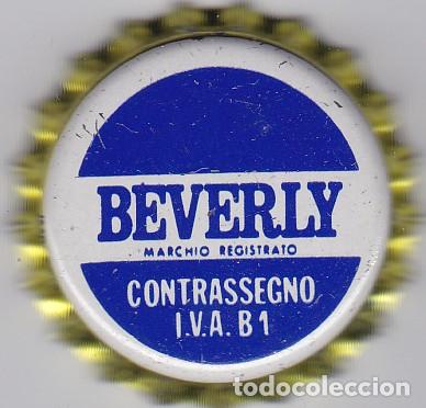 Coleccionismo de cervezas: Chapa Espa&ntilde;a beverly extranjera tapon corona