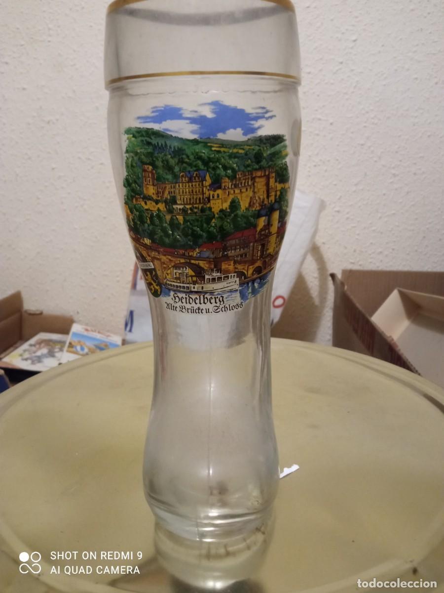 Coleccionismo de cervezas: Bota de cerveza de cristal - Foto 1