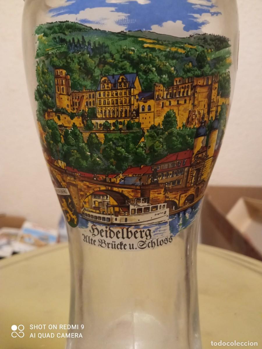 Coleccionismo de cervezas: Bota de cerveza de cristal - Foto 3