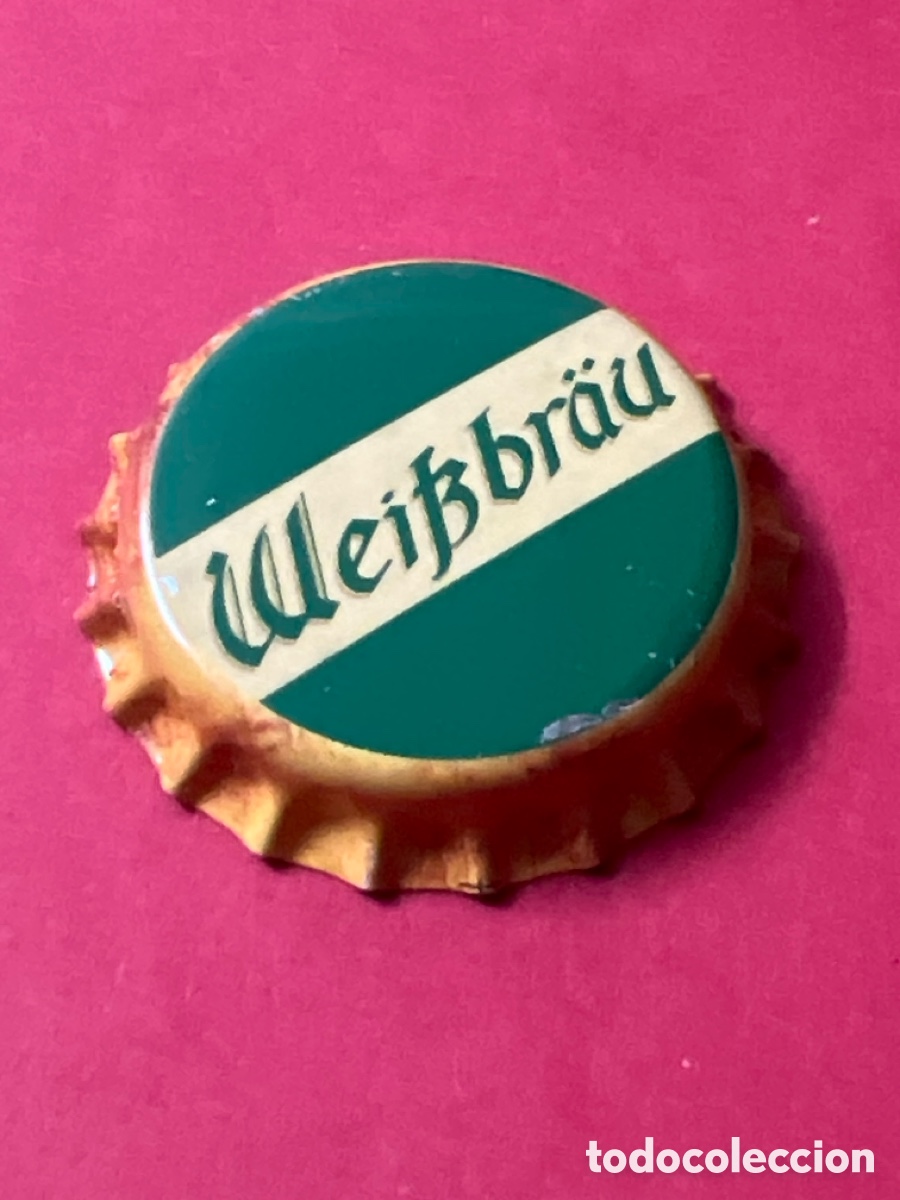 Coleccionismo de cervezas: E945. CHAPA CERVEZA - WEIBbR&Auml;U - SIN ABRIR