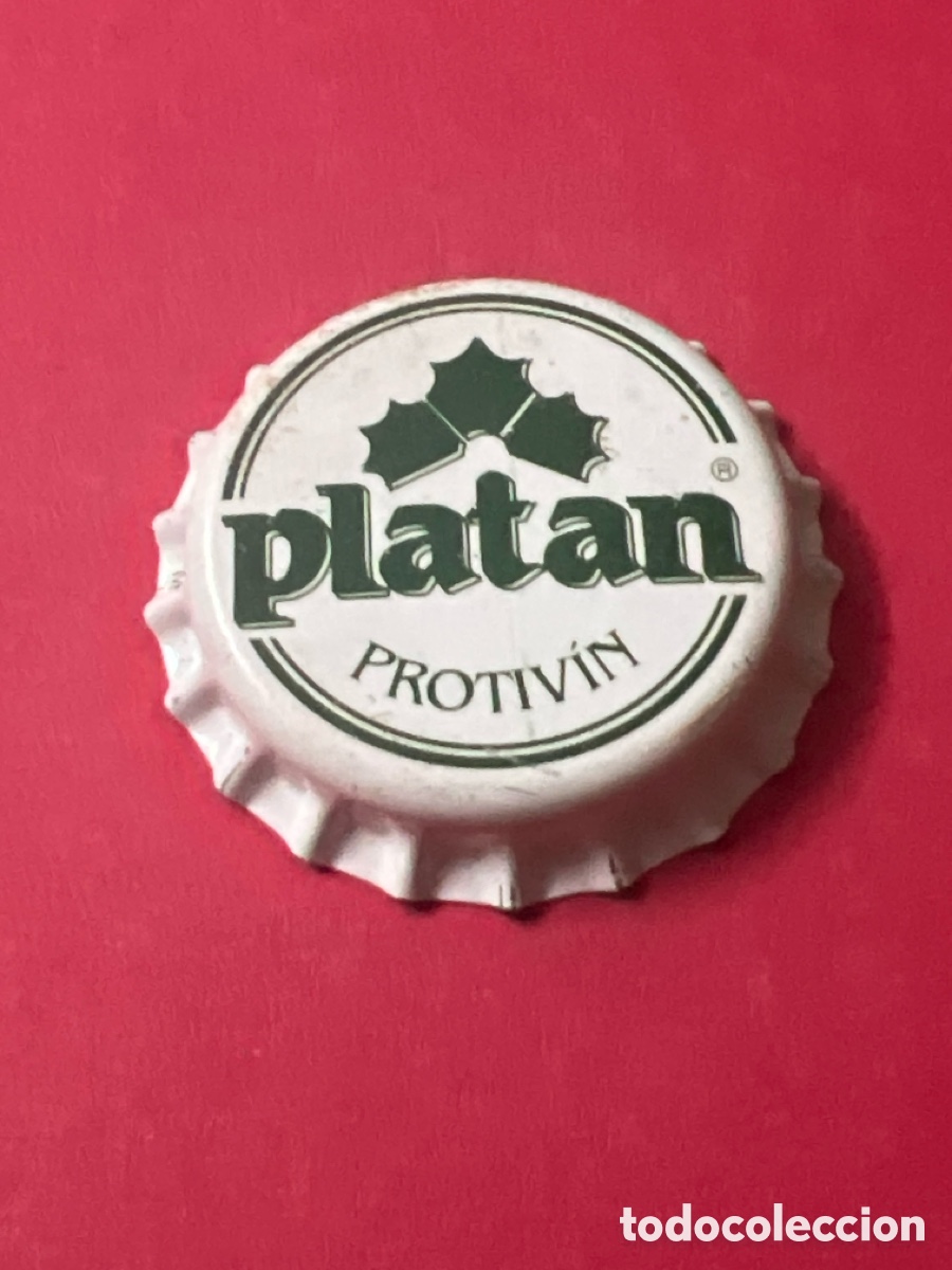 Coleccionismo de cervezas: E949. ANTIGUA CHAPA CERVEZA EXTRANJERA NUEVA SIN USAR PLATAN PROTIVIN