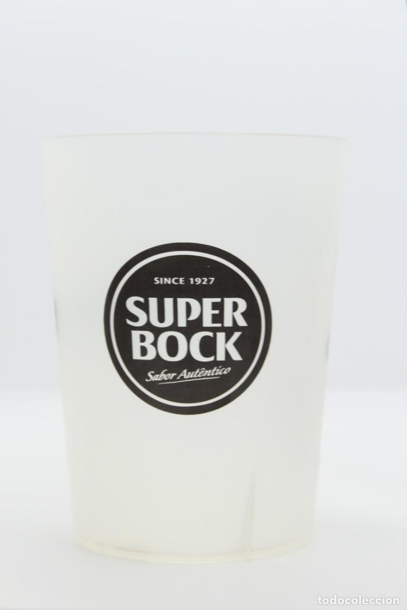 Sammeln von Brauereiartikeln: vaso cerveza SUPER BOCK FESTIGAL pl&aacute;stico beer bier birra SOY.YO