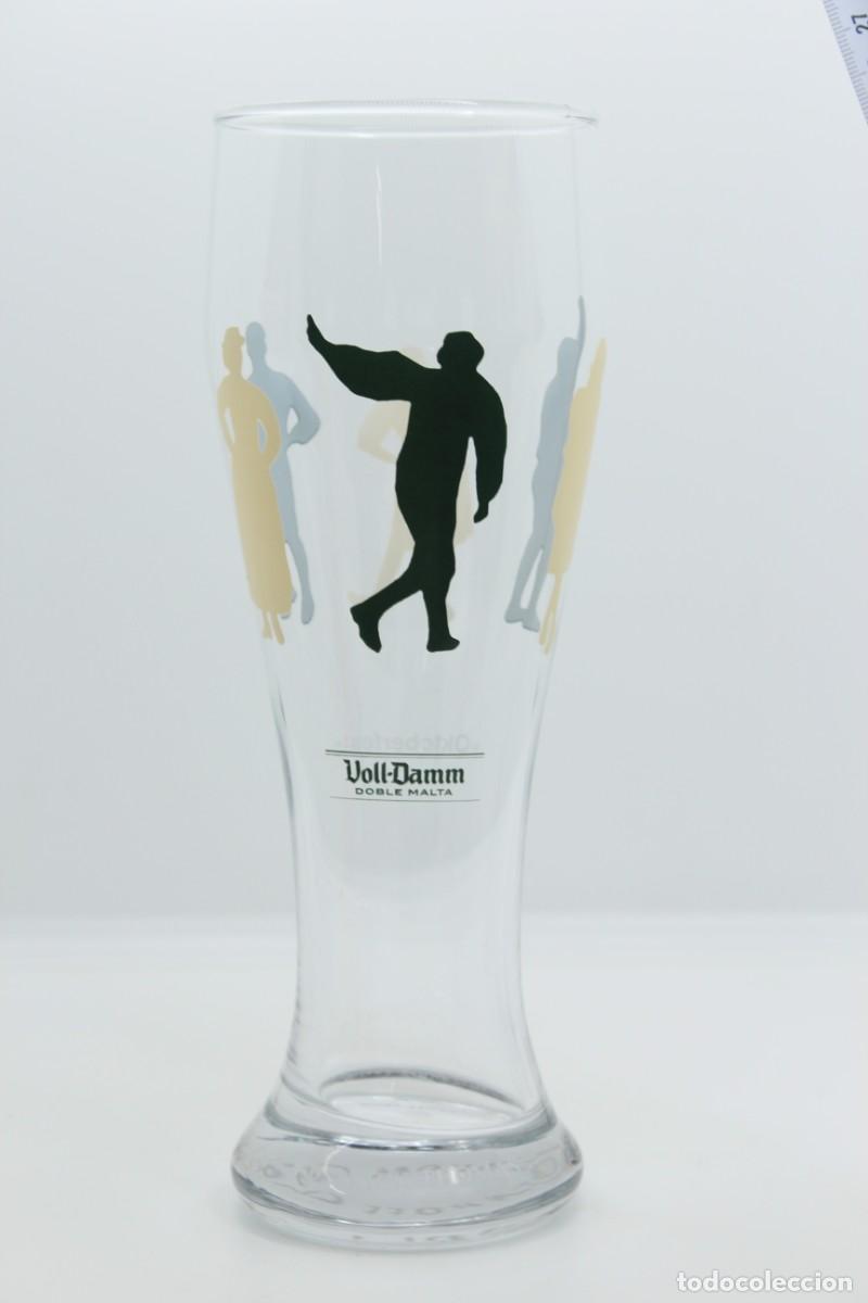 Sammeln von Brauereiartikeln: vaso cerveza VOLL DAMM OKTOBERFEST beer bier birra SOY.YO