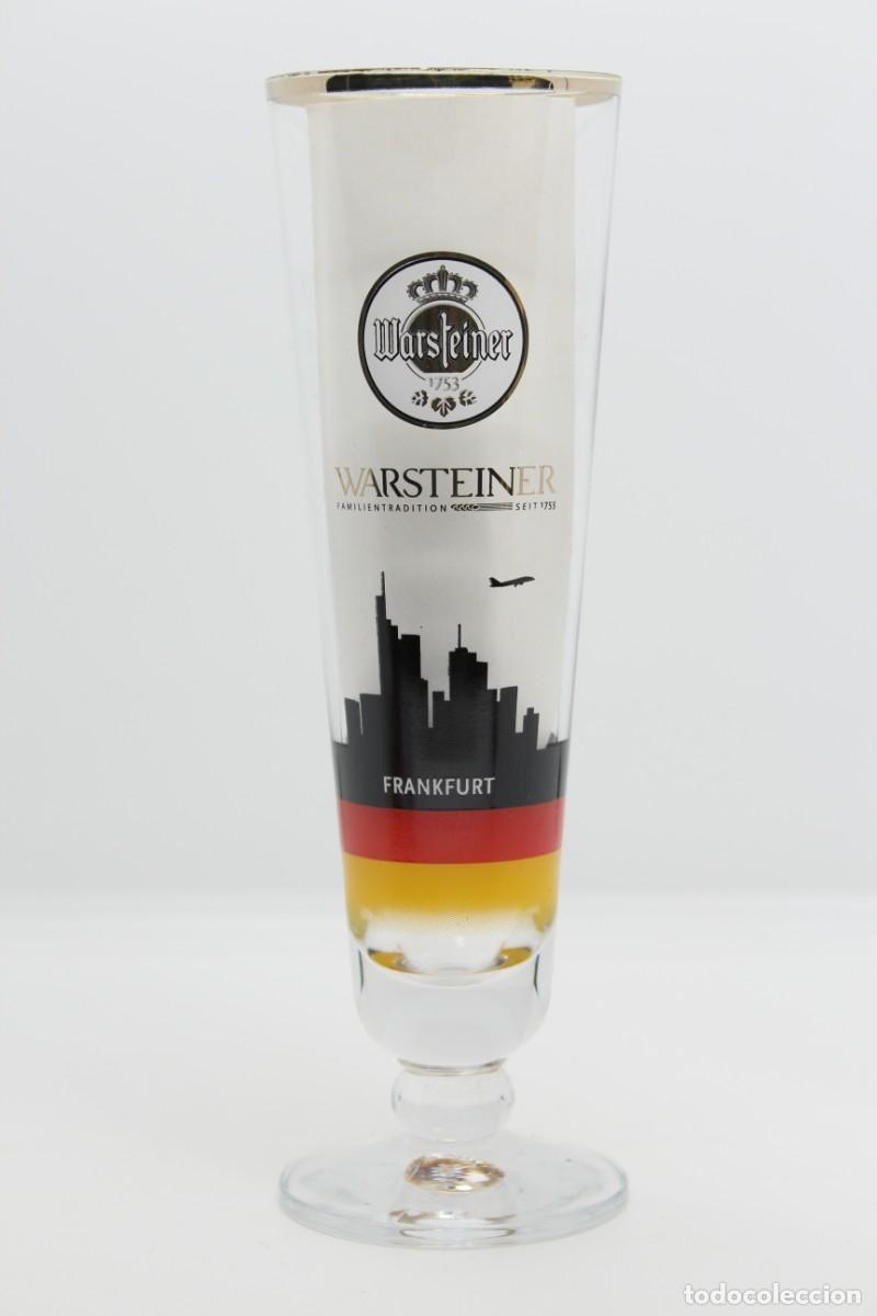 Sammeln von Brauereiartikeln: copa cerveza WARSTEINER FRANKFURT beer bier birra SOY.YO