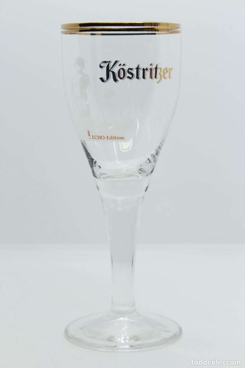 Colecionismo de cervejas: copa cerveza K&Ouml;STRITZER ECHO-EDITION beer bier birra SOY.YO