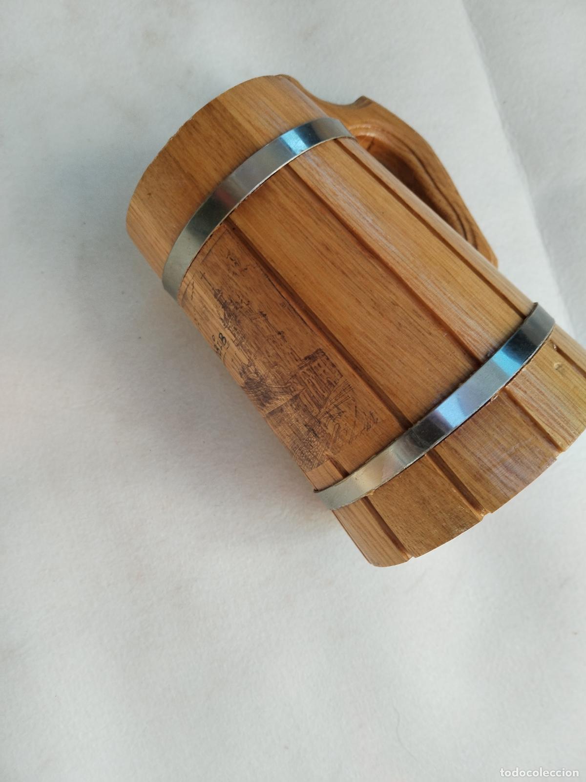 Collectable Beer: JARRA DE CERVEZA DE MADERA