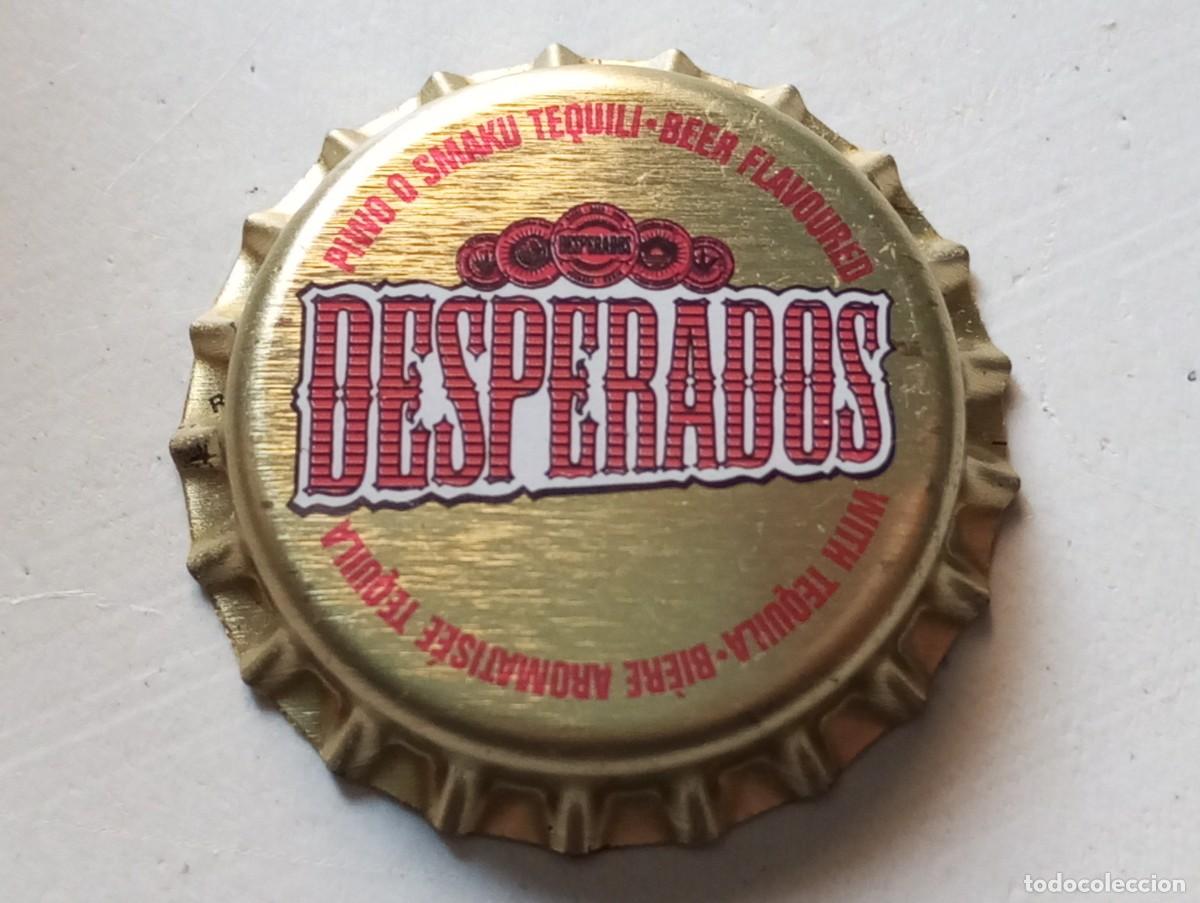 Collectionnisme de bi&egrave;res: Chapa tap&oacute;n corona NUEVO de la cerveza polaca DESPERADOS