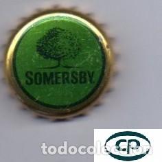 Sammeln von Brauereiartikeln: chapa - sidra - DINAMARCA - Somersby