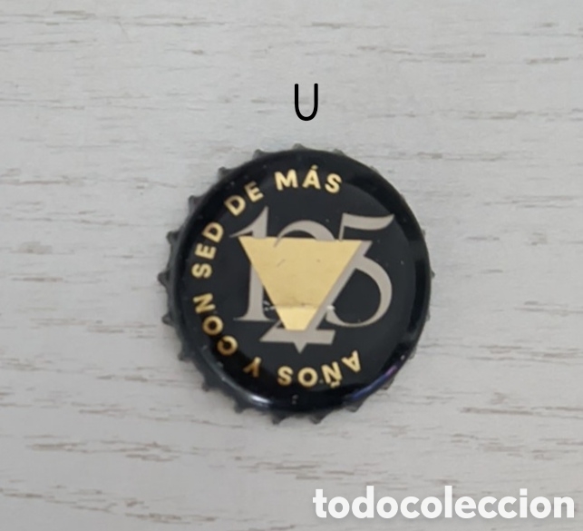 Coleccionismo de cervezas: Chapa tap&oacute;n corona de &Aacute;mbar