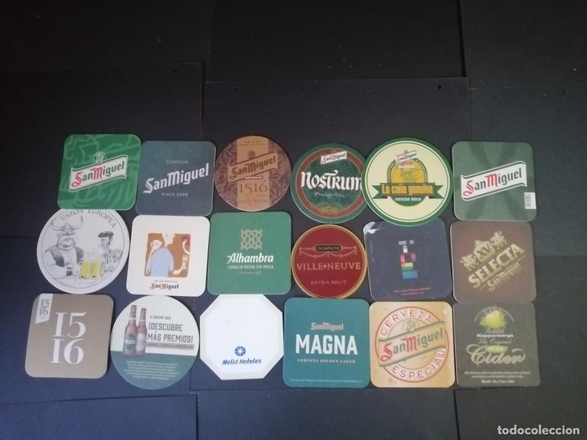 Sammeln von Brauereiartikeln: LOTE DE POSAVASOS VARIADOS, USADOS( leer descripci&oacute;n y condiciones)