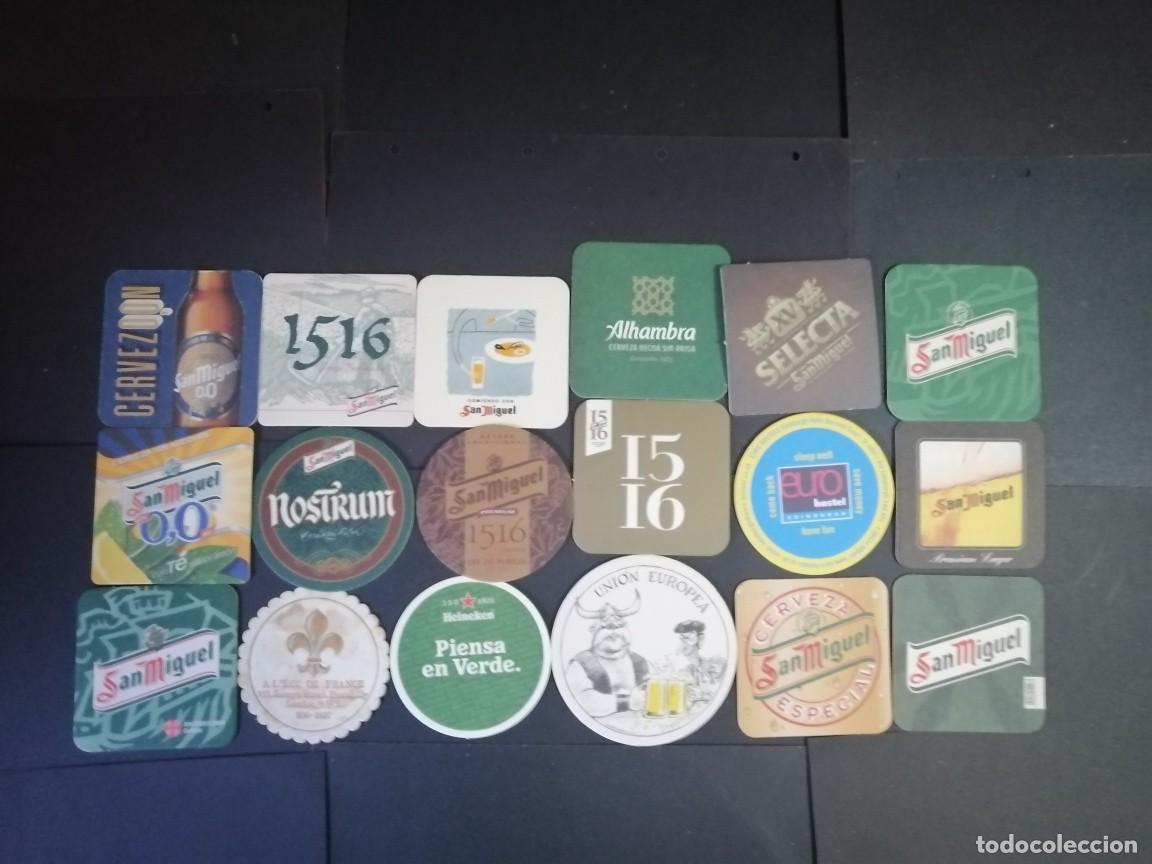 Sammeln von Brauereiartikeln: LOTE DE POSAVASOS VARIADOS, USADOS( leer descripci&oacute;n y condiciones)