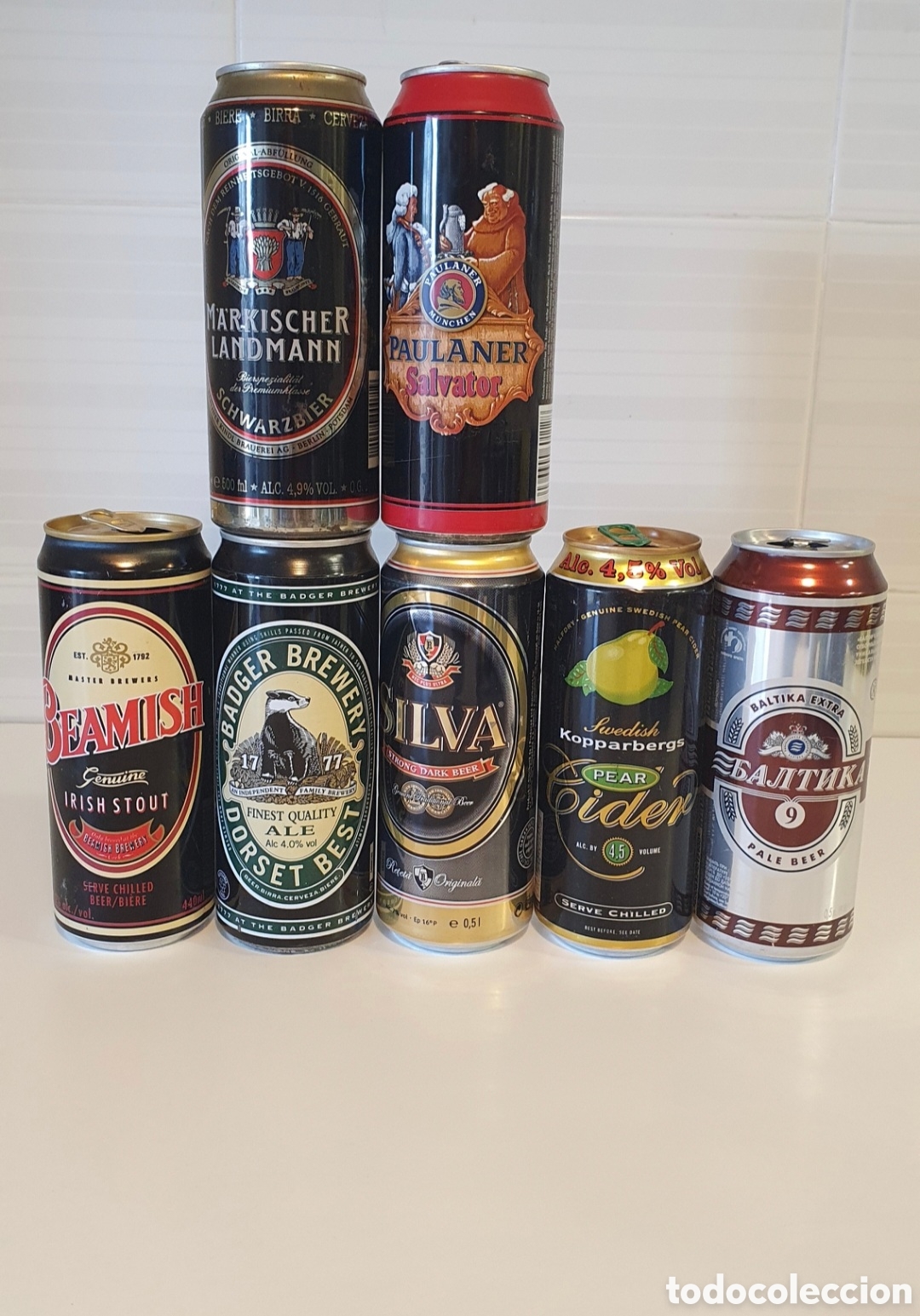 Sammeln von Brauereiartikeln: Colecci&oacute;n latas cerveza 500 ml