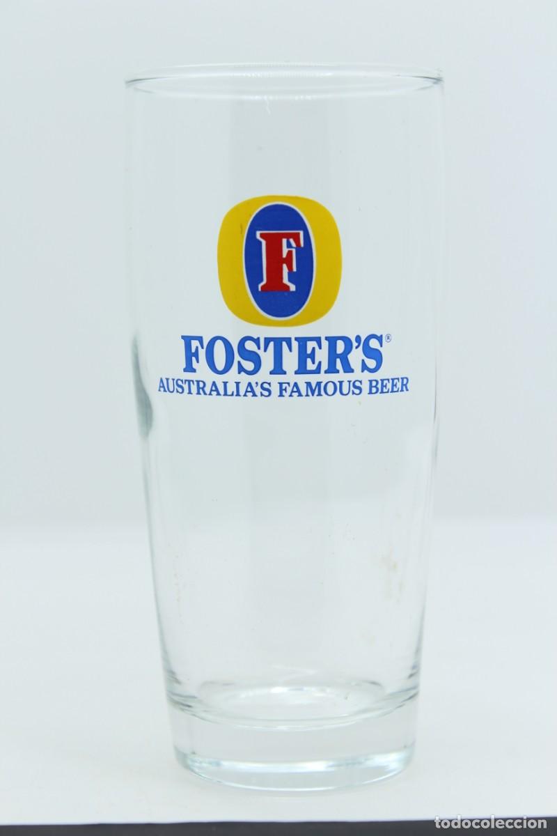 Sammeln von Brauereiartikeln: vaso cerveza FOSTER'S AUSTRALIA'S FAMOUS beer bier birra SOY.YO