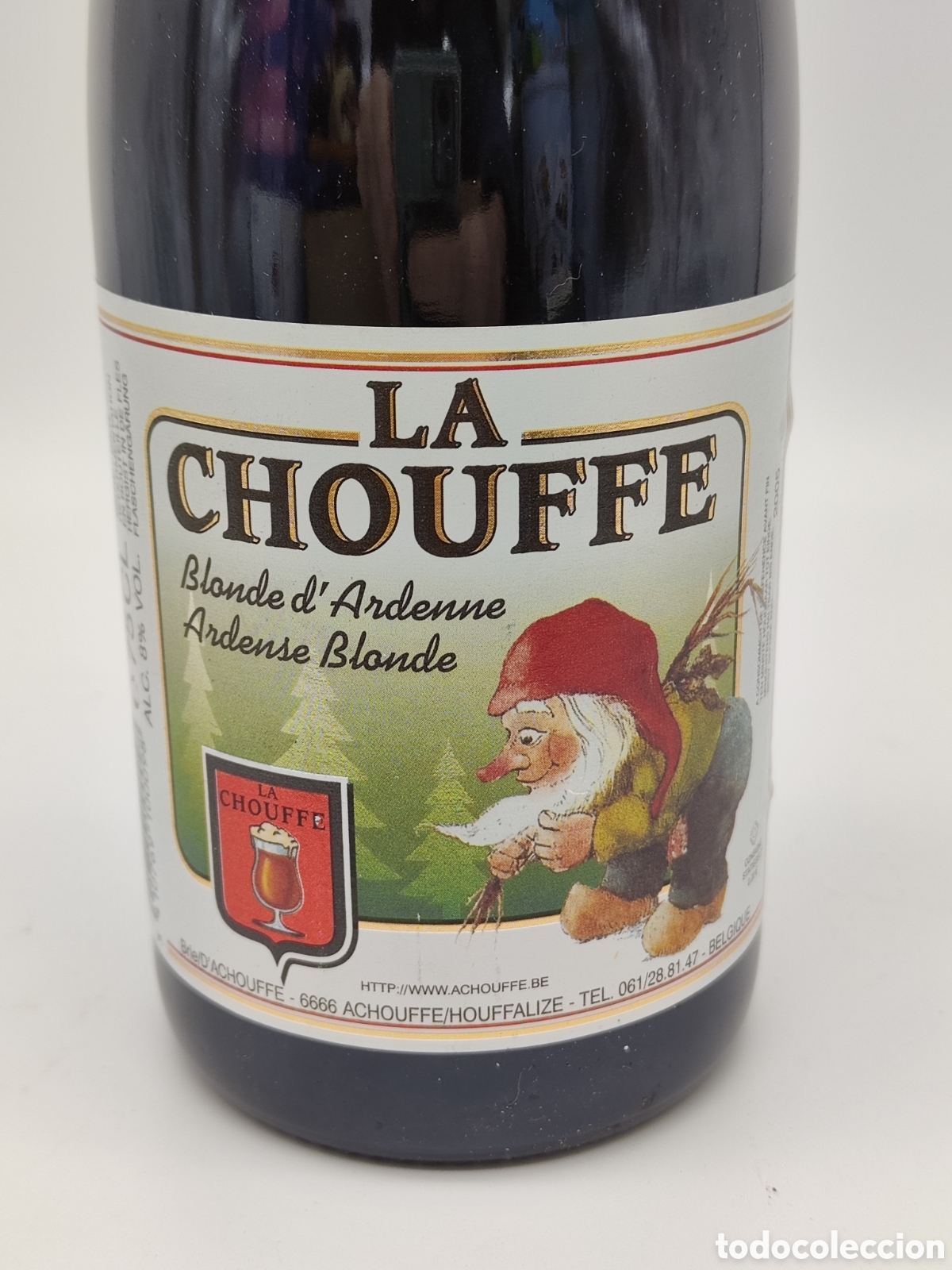 Coleccionismo de cervezas: Botella La Chouffe 75cl - Foto 2
