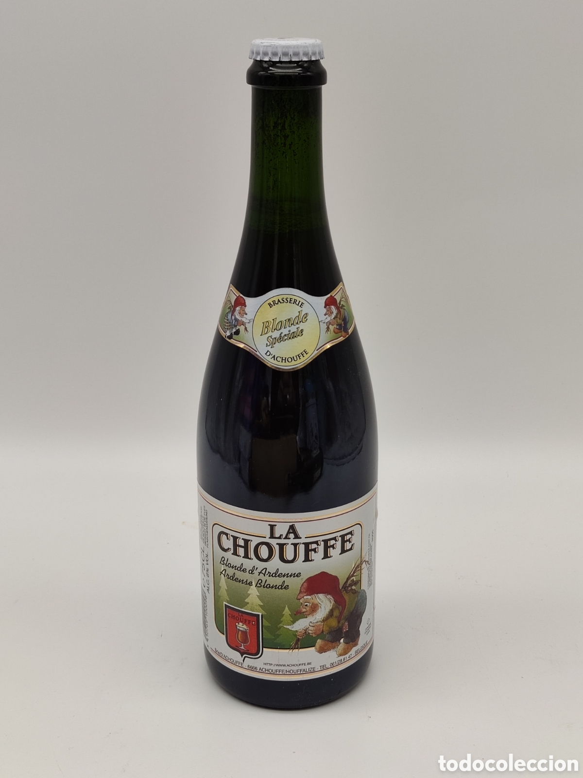 Coleccionismo de cervezas: Botella La Chouffe 75cl - Foto 1