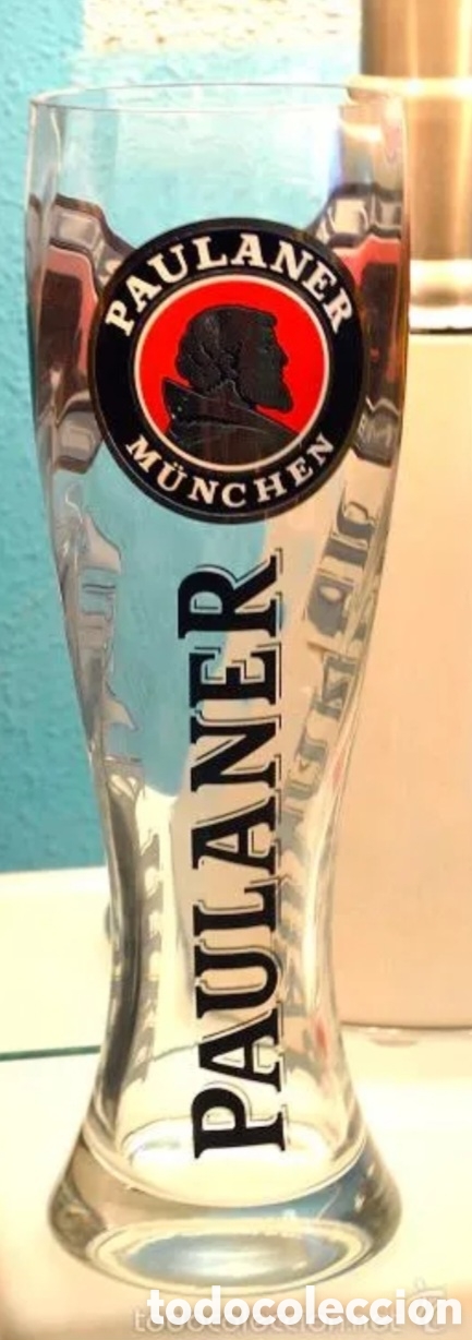 Coleccionismo de cervezas: Vaso de cristal de 3 litros - Foto 3