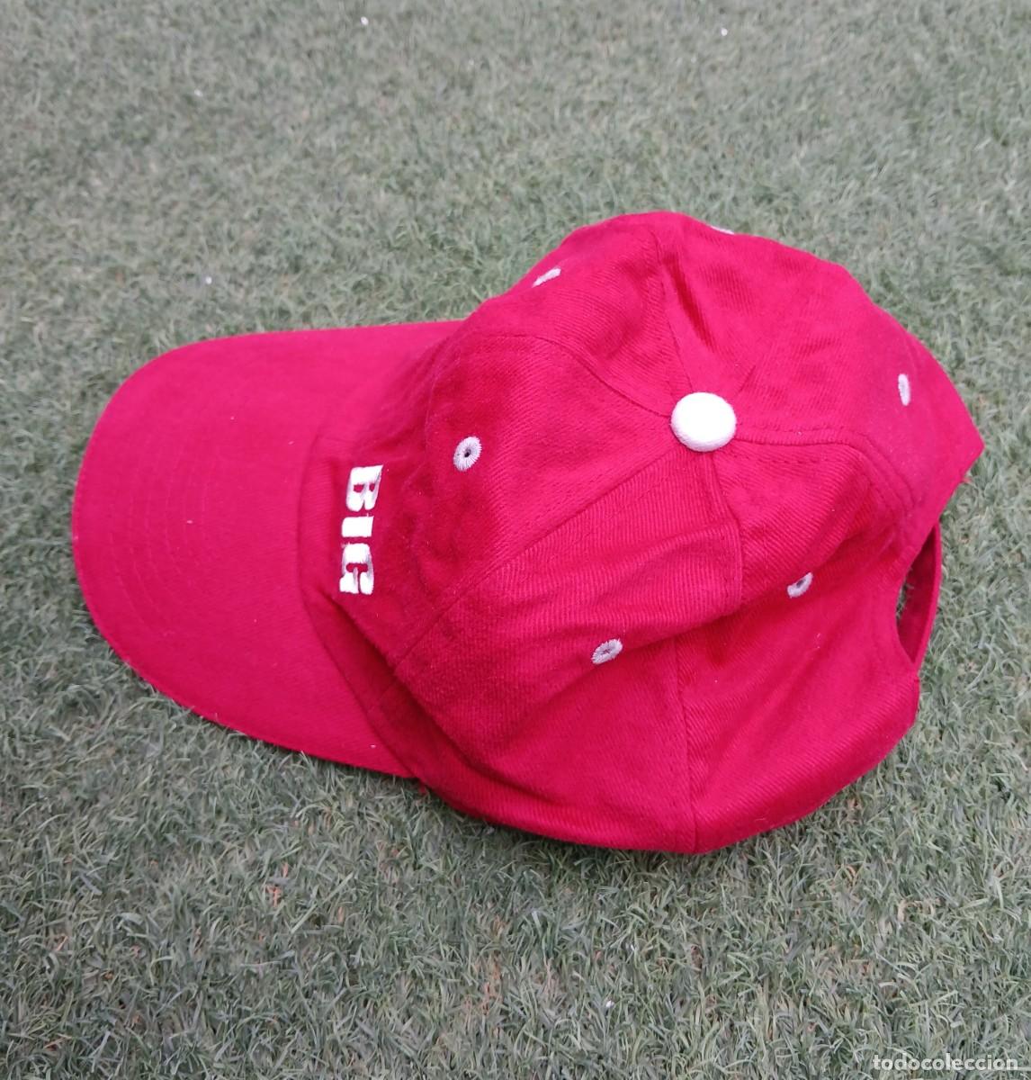 Coleccionismo de cervezas: GORRA DE BEISBOL CON PUBLICIDAD DE CERVEZA DE LA MARCA CRUZCAMPO BIG TELA