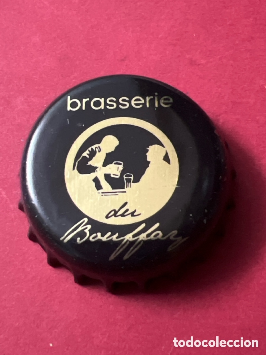 Collectionnisme de bi&egrave;res: H532. CHAPA CERVEZA - Capsule Brasserie Du Bouffay (44) Biere De Carquefou