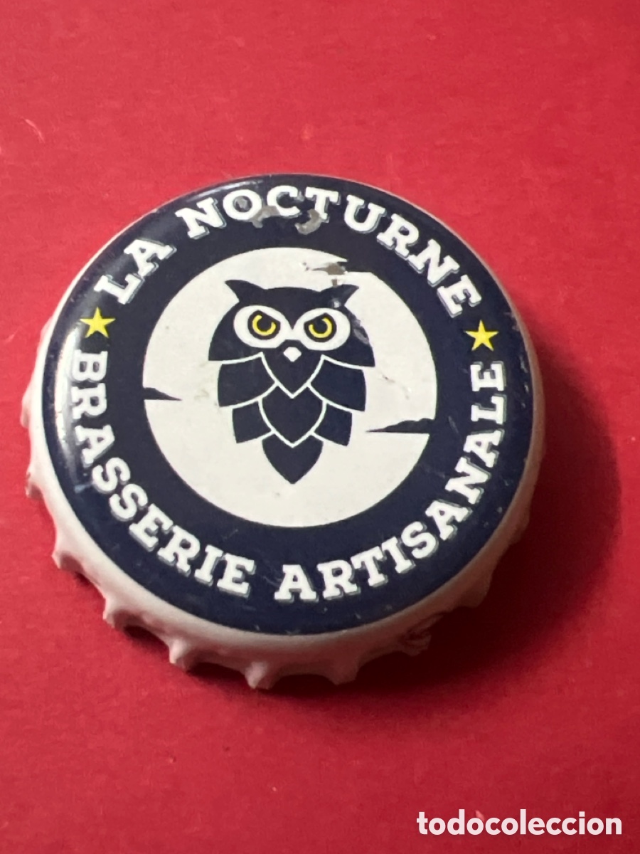 Coleccionismo de cervezas: V285. CHAPA CERVEZA - Brasserie La Nocturne