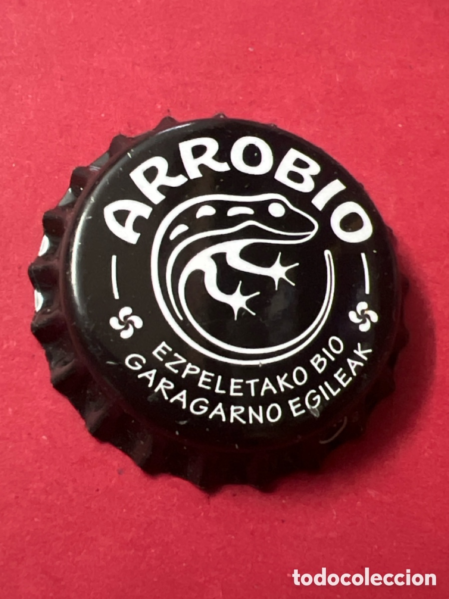 Colecionismo de cervejas: V444. CHAPA CERVEZA - Arrobio - Francia - Sin Abrir
