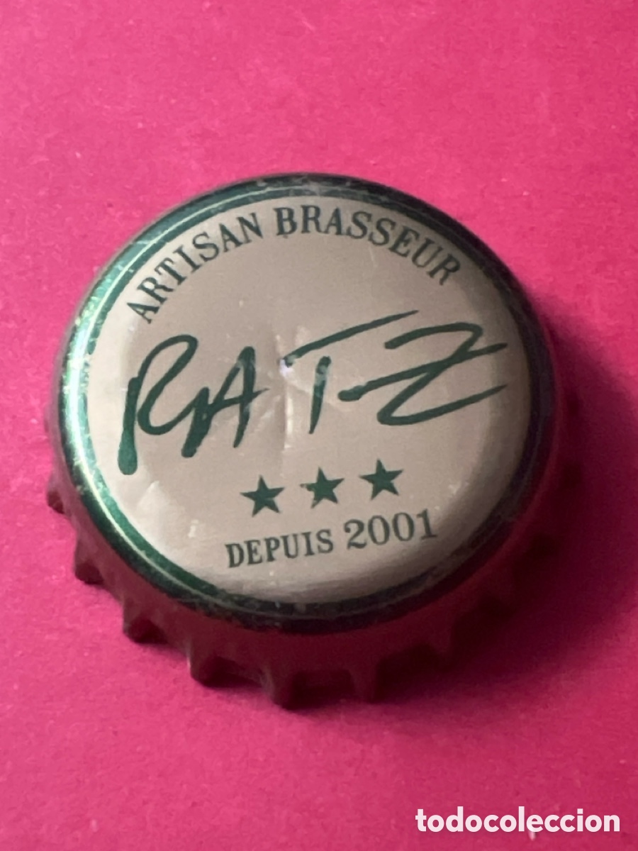 Colecionismo de cervejas: B384. TAPON CORONA CHAPA BEER BOTTLE CAP KRONKORKEN TAPPI CAPSULE RATZ - FRANCIA