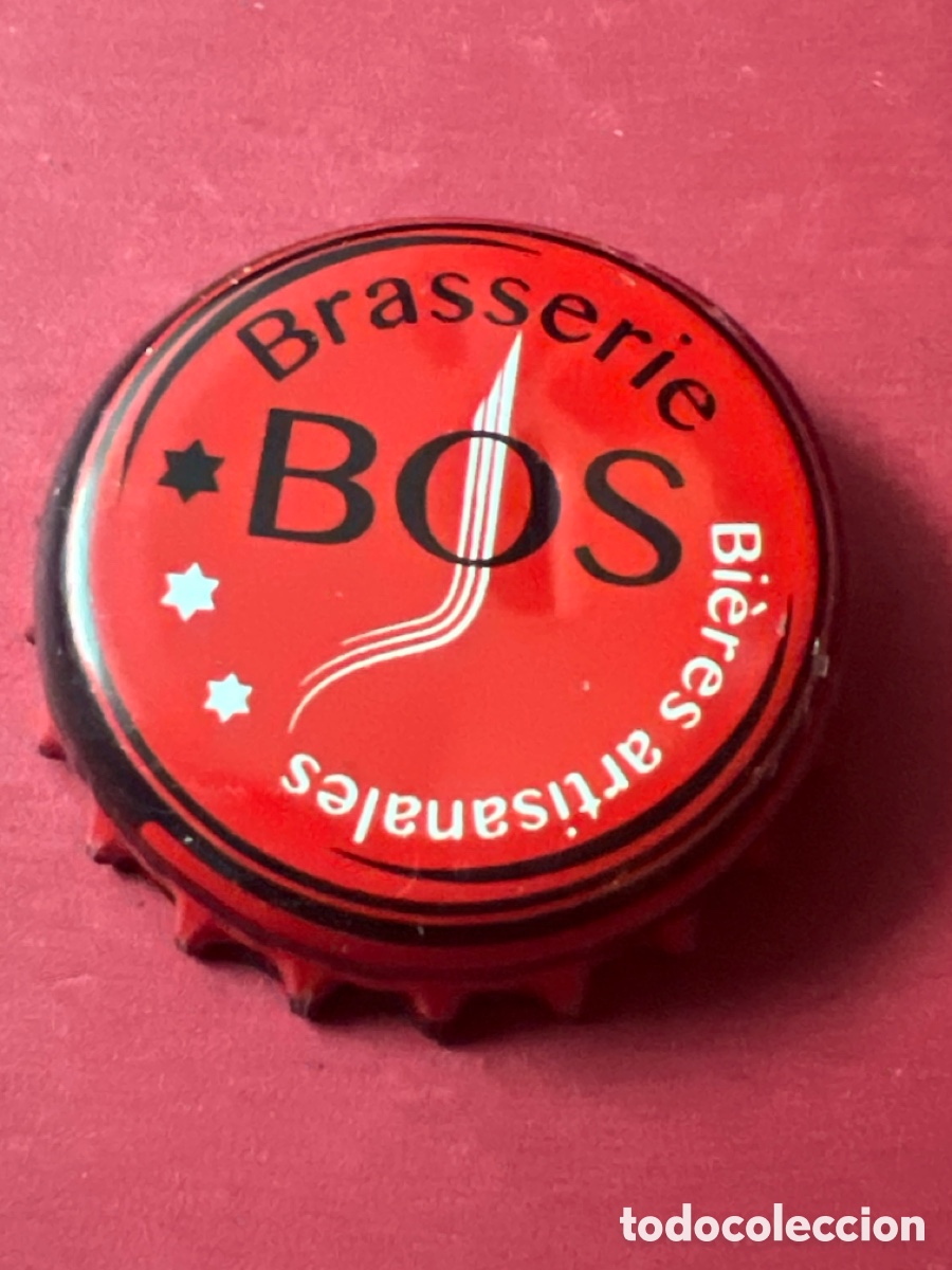 Colecionismo de cervejas: T22. CAPSULE BIERE Brasserie BOS de BOURGES - Bi&egrave;res Artisanales