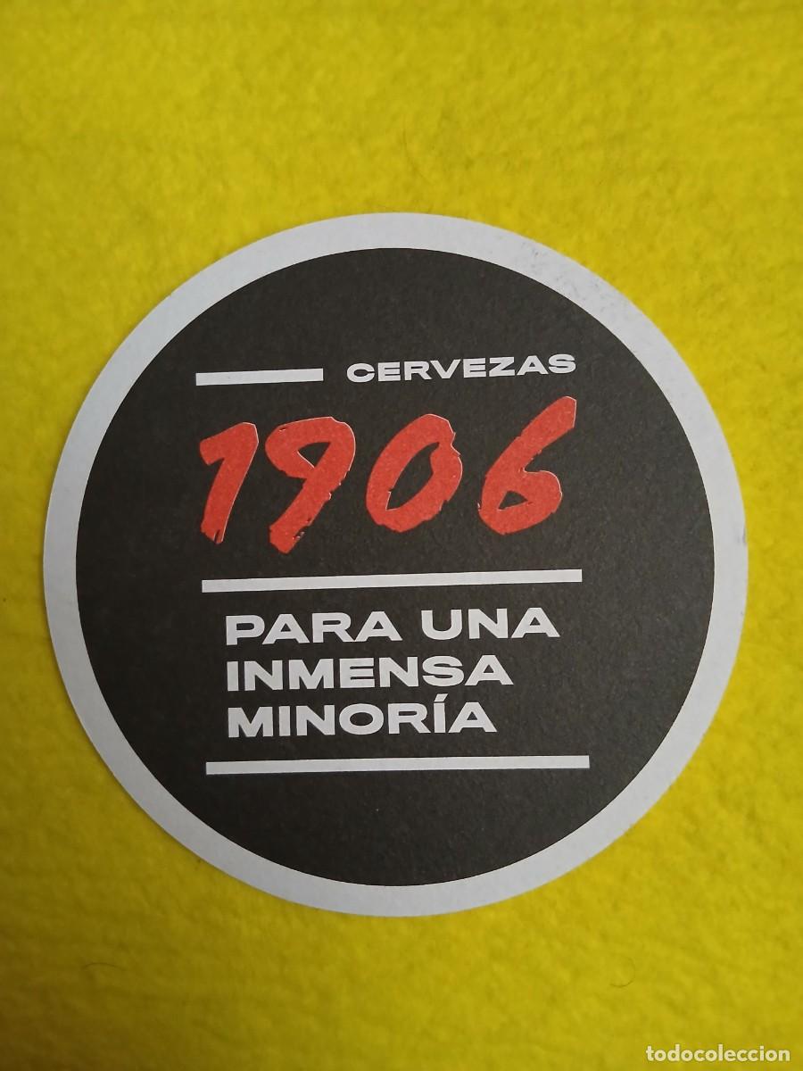 Coleccionismo de cervezas: POSAVASOS DE CERVEZA 1906 - Foto 1