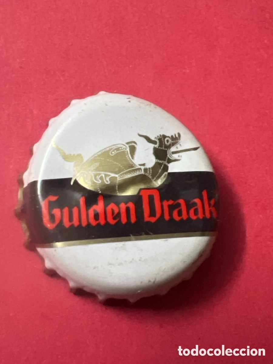Coleccionismo de cervezas: E1040. TAPON CORONA CHAPA BEER BOTTLE CAP KRONKORKEN TAPPI CAPSULE GULDEN DRAAK - BELGICA