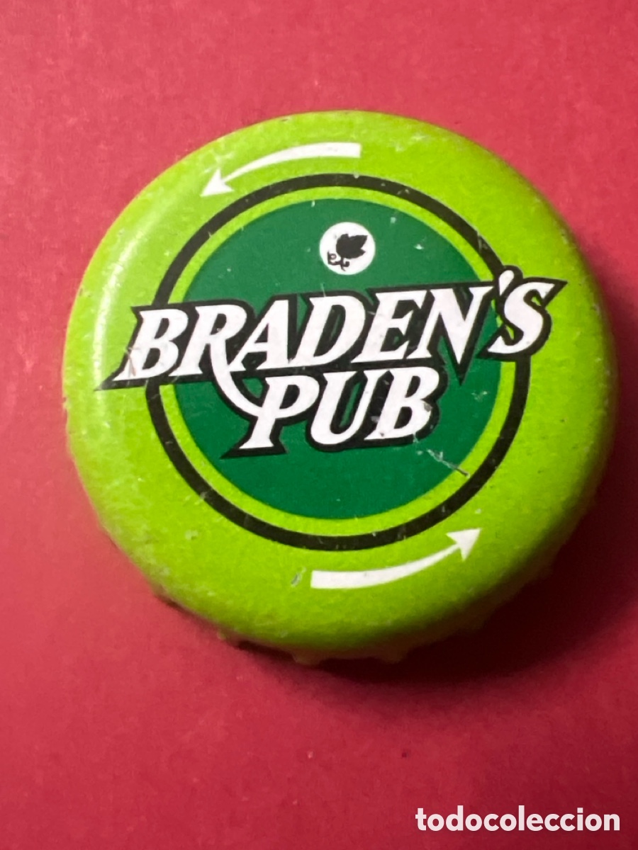Coleccionismo de cervezas: E1074. CHAPA CERVEZA - Braden's Pub
