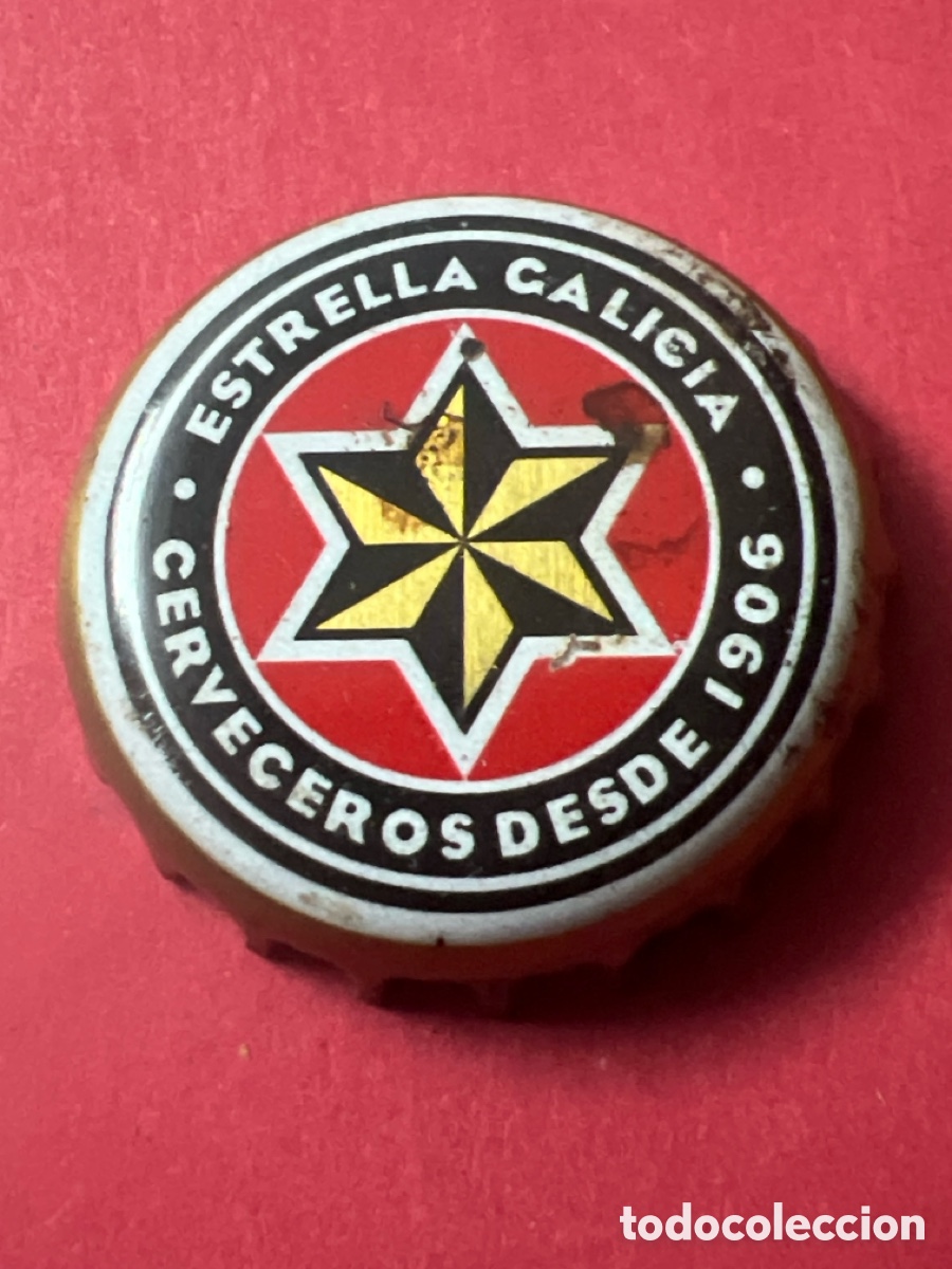 Coleccionismo de cervezas: E1076. CHAPA CERVEZA - ESTRELLA GALICIA