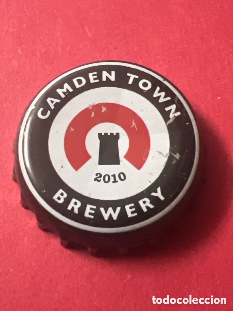 Coleccionismo de cervezas: G64. Chapa tap&oacute;n corona de la cerveza artesana inglesa CAMDEN TOWN BREWERY 2010
