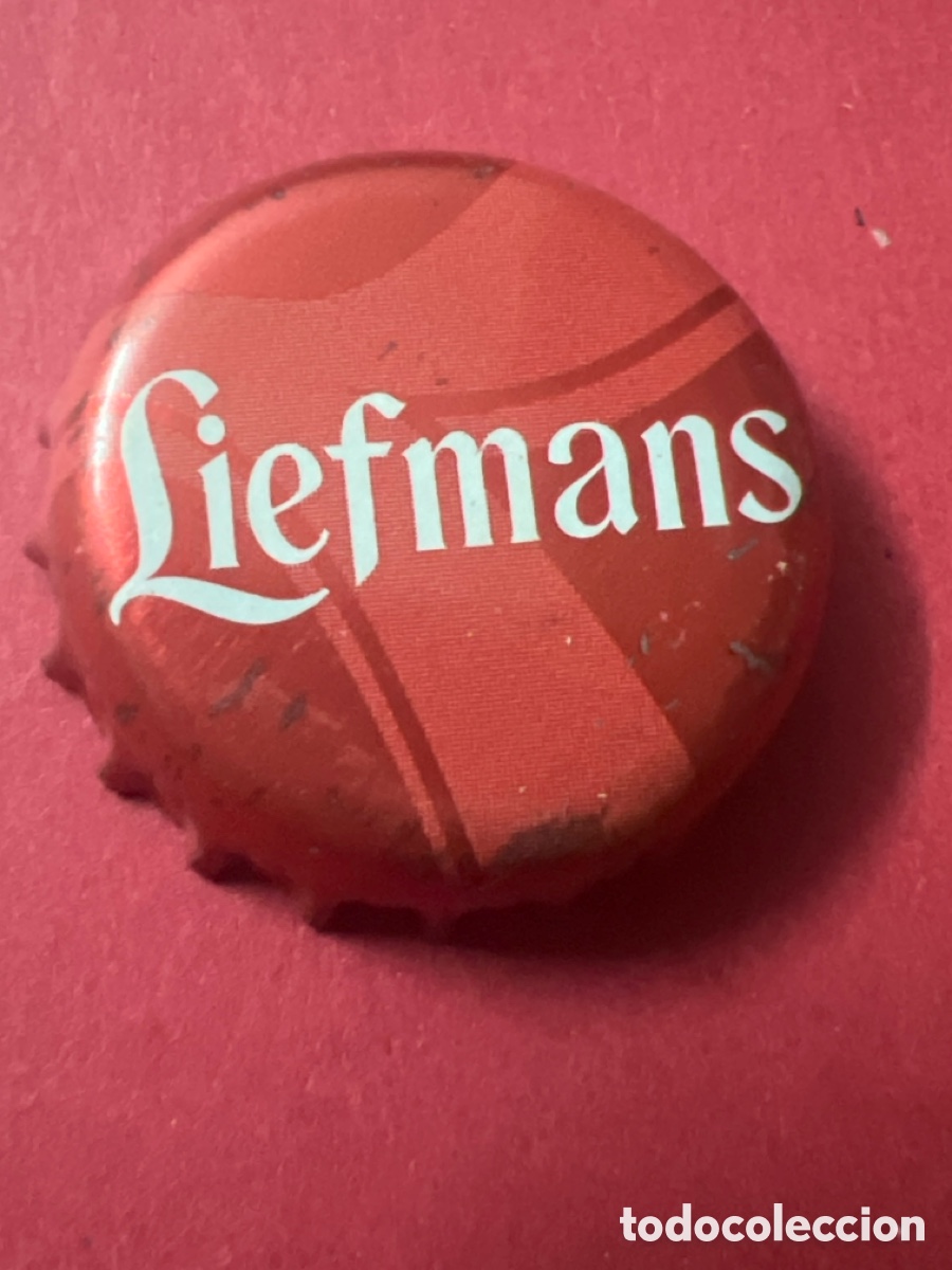 Coleccionismo de cervezas: G95. BOTTLE CAP BEER BIER TAPPI BIRRA CHAPA CERVEZA LIEFMANS. BELGICA.