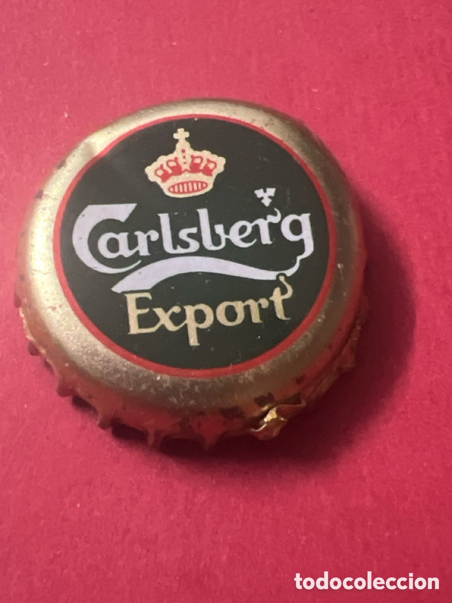 Coleccionismo de cervezas: G117: Chapa de cerveza Carlsberg Export