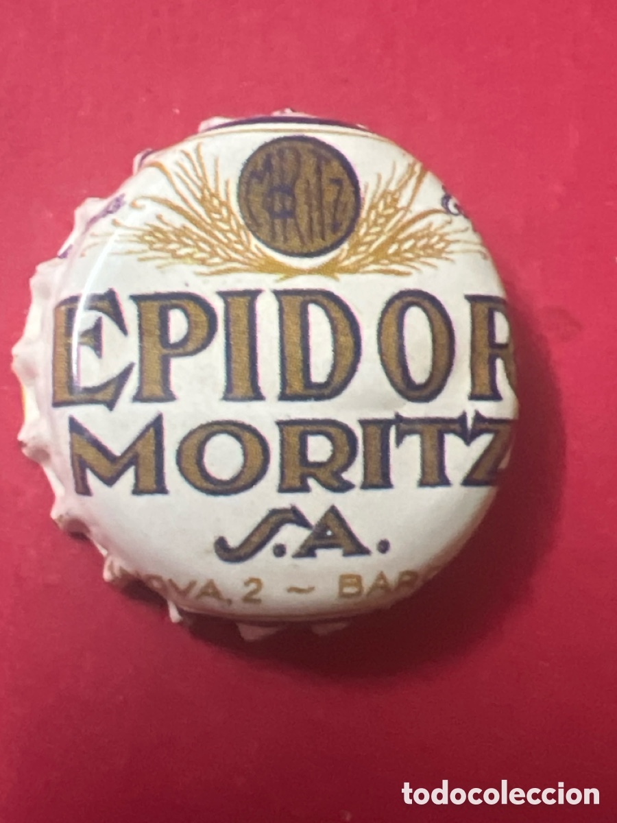 Sammeln von Brauereiartikeln: E1083. CHAPA CERVEZA MORITZ