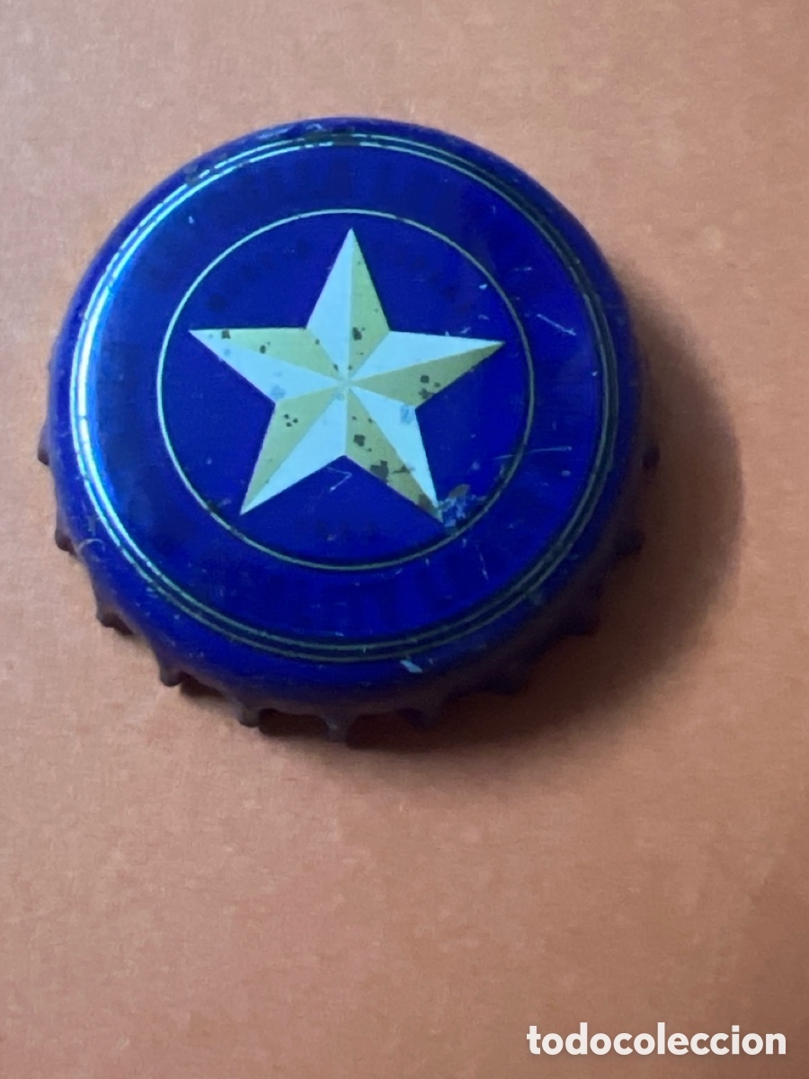 Coleccionismo de cervezas: T4/X2/A5. CHAPA CERVEZA - ESTRELLA DE LEVANTE