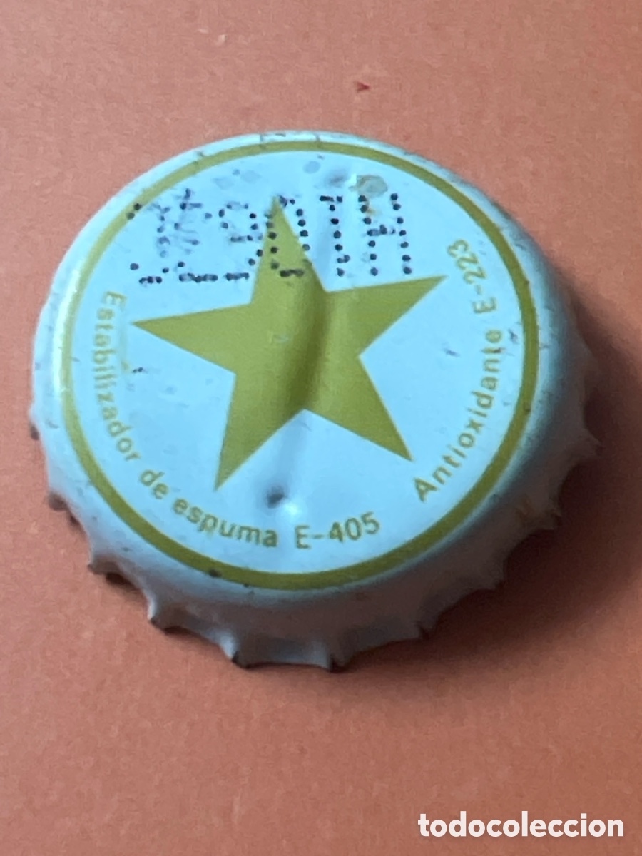 Coleccionismo de cervezas: T4/X2/C4. TAPON CORONA CHAPA BEER BOTTLE CAP KRONKORKEN TAPPI CAPSULE CERVEZA DAMM ESTRELLA DORADA