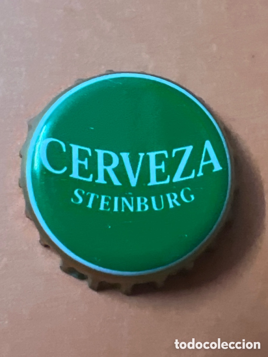 Coleccionismo de cervezas: T4/X2/F5. TAPON CORONA CAPSULA CHAPA CERVEZA STEINBURG (ESPA&Ntilde;A)